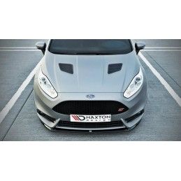 Maxton Lame Du Pare-Chocs Avant (Cupra) Ford Fiesta ST Mk7 FL Gloss Black, FO-FI-7F-ST-CUPRA-FD1G Tuning.fr