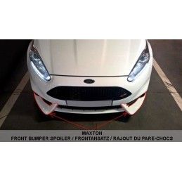 LAME AVANT MAXTON Ford Fiesta ST Mk7 FL (Avec Maxton Design Pare-Chocs) Noir Brillant