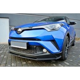 Maxton LAME DU PARE-CHOCS AVANT / SPLITTER V.1 TOYOTA C-HR Gloss Black, TO-CH-R-1-FD1G Tuning.fr