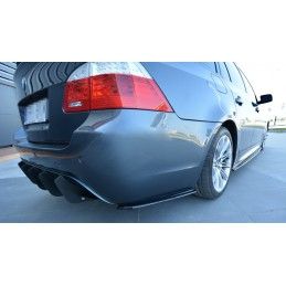 Maxton LAME DU PARE-CHOCS ARRIERE BMW 5 E60/E61 M-PACK Gloss Black, BM-5-61-MPACK-RSD1G Tuning.fr