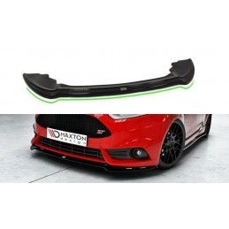 Maxton Lame Du Pare-Chocs Avant V.3 Ford Fiesta ST Mk7 FL Gloss Black, FO-FI-7F-ST-FD3G Tuning.fr