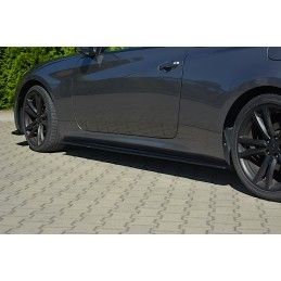 SET DES DIFFUSEUR DES BAS DE CAISSE HYUNDAI GENESIS COUPÉ MK.1 Noir Brillant