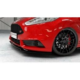 Maxton Lame Du Pare-Chocs Avant V.3 Ford Fiesta ST Mk7 FL Gloss Black, FO-FI-7F-ST-FD3G Tuning.fr