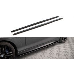 Maxton SET DES DIFFUSEUR DES BAS DE CAISSE V2. BMW 1 F20 M135i / M140i / M-Pack Gloss Black, BM-1-F20F-M-SD2G Tuning.fr