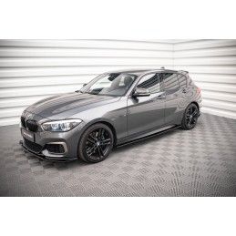 Maxton SET DES DIFFUSEUR DES BAS DE CAISSE V2. BMW 1 F20 M135i / M140i / M-Pack Gloss Black, BM-1-F20F-M-SD2G Tuning.fr