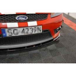 Maxton Lame Du Pare-Chocs Avant V.1 Ford Fiesta ST Mk6 Gloss Black, FO-FI-6-ST-FD1G Tuning.fr