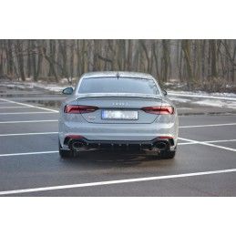 Maxton Rajout Du Pare-Chocs Arriere Audi RS5 F5 Coupe / Sportback Gloss Black, AU-RS5-2-RS1G Tuning.fr