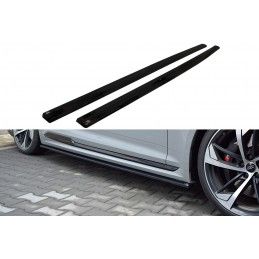 Maxton Set Des Diffuseur Des Bas De Caisse Audi RS5 F5 Coupe Gloss Black, AU-RS5-2-SD1G Tuning.fr