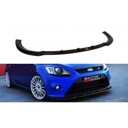 Maxton Lame Du Pare-Chocs Avant V.1 Ford Focus RS Mk2 Gloss Black, FO-FO-2-RS-FD1G Tuning.fr