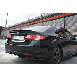 BECQUET MAXTON EXTENSION HONDA ACCORD MK8. (CU-SERIES) AVANT FACELIFT SEDAN Noir Brillant