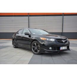 Maxton SET DES DIFFUSEUR DES BAS DE CAISSE HONDA ACCORD MK8. (CU-SERIES) AVANT FACELIFT SEDAN Gloss Black, HO-AC-8-SD1G Tuning.f