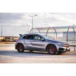 LAME AVANT MAXTON / SPLITTER MERCEDES-BENZ GLA 45 AMG SUV (X156) AVANT FACELIFT Noir Brillant