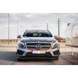 LAME AVANT MAXTON / SPLITTER MERCEDES-BENZ GLA 45 AMG SUV (X156) AVANT FACELIFT Noir Brillant