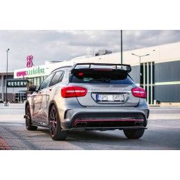 Maxton SET DES DIFFUSEUR DES BAS DE CAISSE MERCEDES-BENZ GLA 45 AMG SUV (X156) AVANT FACELIFT Gloss Black, ME-GLA-156-AMG-SD1G T