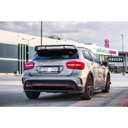 CENTRAL ARRIÈRE MAXTON (SANS BARRES VERTICALES) MERCEDES-BENZ GLA 45 AMG SUV (X156) AVANT FACELIFT Noir Brillant