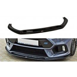 Maxton Lame Du Pare-Chocs Avant V.3 Ford Focus RS Mk3 Gloss Black, FO-FO-3-RS-FD3G Tuning.fr