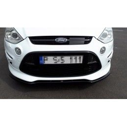 Maxton Lame De Pare-Chocs Avant Ford S-Max Titanium Mk1 FL Gloss Black, FO-SMAX-1F-FD1G Tuning.fr