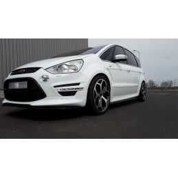 Maxton Lame De Pare-Chocs Avant Ford S-Max Titanium Mk1 FL Gloss Black, FO-SMAX-1F-FD1G Tuning.fr