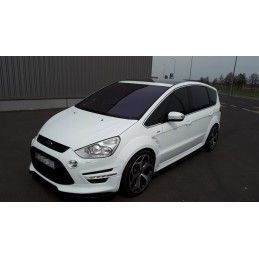 Maxton Lame De Pare-Chocs Avant Ford S-Max Titanium Mk1 FL Gloss Black, FO-SMAX-1F-FD1G Tuning.fr