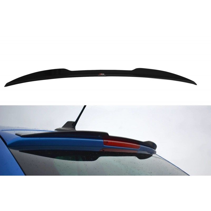 Maxton Spoiler Cap Skoda Octavia RS Mk2 / Mk2 FL Combi Gloss Black, SK-OC-2F-RS-K-CAP1G Tuning.fr