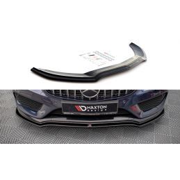 LAME AVANT MAXTON / SPLITTER V.1 MERCEDES- BENZ C43 AMG W205 Noir Brillant