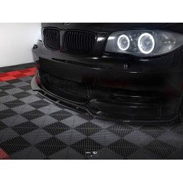 Maxton LAME DU PARE-CHOCS AVANT / SPLITTER V.1 BMW 1 E82 FACELIFT M-PACK Gloss Black, BM-1-82F-MPACK-FD1G+FD1RG Tuning.fr