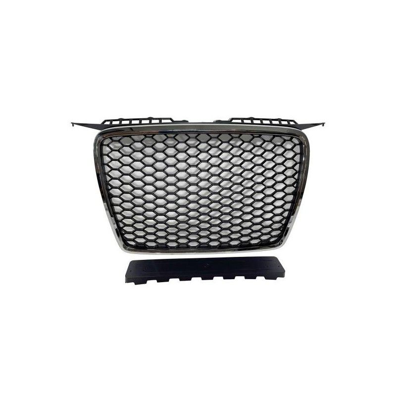 Calandre Audi A3 05-08 8P RS Chrome, Nouveaux produits eurolineas Calandre Audi A3 05-08 8P RS Chrome, Nouveaux produits eurolineas