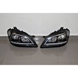 Phare Avant Lumière De Jour Mercedes W164 05-08 Noir Led clignotant séquentiel, Nouveaux produits eurolineas