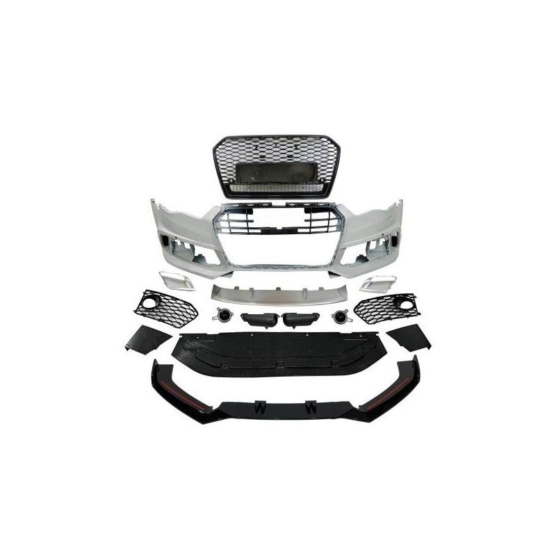 Pare-Choc Avant Audi A6 2015-2018 C7 Look RS6 Déflecteur Avant, Nouveaux produits eurolineas Pare-Choc Avant Audi A6 2015-2018 C7 Look RS6 Déflecteur Avant, Nouveaux produits eurolineas