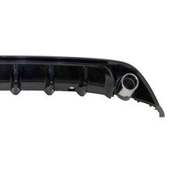 Diffuseur Arrière Volkswagen Golf 7 Look TCR Noir brillant, Nouveaux produits eurolineas