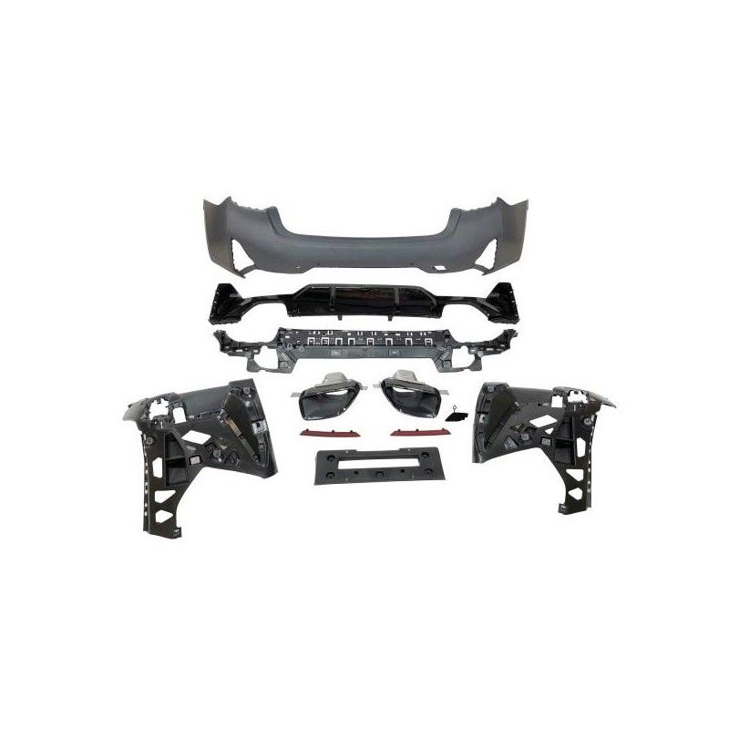 Pare-Choc Arrière BMW G20 LCI Look M-tech, Nouveaux produits eurolineas Pare-Choc Arrière BMW G20 LCI Look M-tech, Nouveaux produits eurolineas