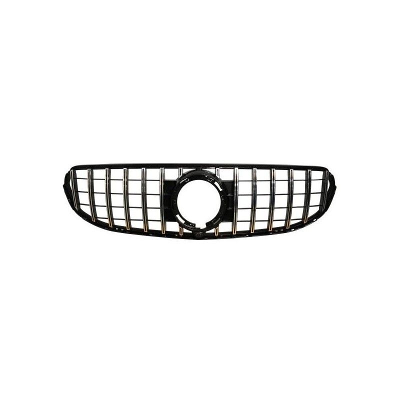 Calandre Mercedes GLC X253 2020+ Look GT Chrome, Nouveaux produits eurolineas Calandre Mercedes GLC X253 2020+ Look GT Chrome, Nouveaux produits eurolineas