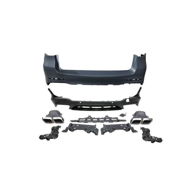 Pare-Choc Arrière Mercedes X253 2015-2019 GLC, Nouveaux produits eurolineas Pare-Choc Arrière Mercedes X253 2015-2019 GLC, Nouveaux produits eurolineas
