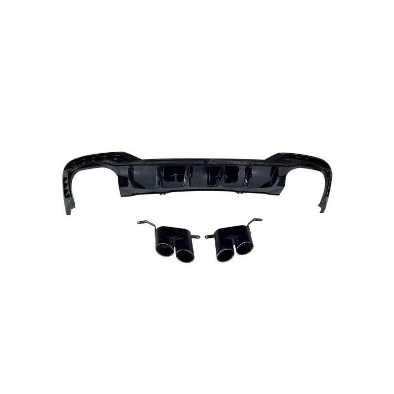 Diffuseur Arrière Audi A4 2020+ Look RS4 Black, Nouveaux produits eurolineas Diffuseur Arrière Audi A4 2020+ Look RS4 Black, Nouveaux produits eurolineas