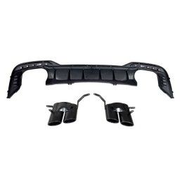 Diffuseur Arrière Audi A4 2020+ Look RS4 Black, Nouveaux produits eurolineas