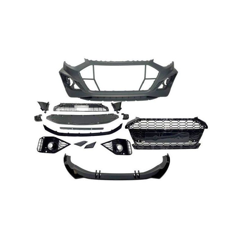 Pare-Choc Avant Audi A4 2020+ Look RS4 Déflecteur Avant, Nouveaux produits eurolineas Pare-Choc Avant Audi A4 2020+ Look RS4 Déflecteur Avant, Nouveaux produits eurolineas