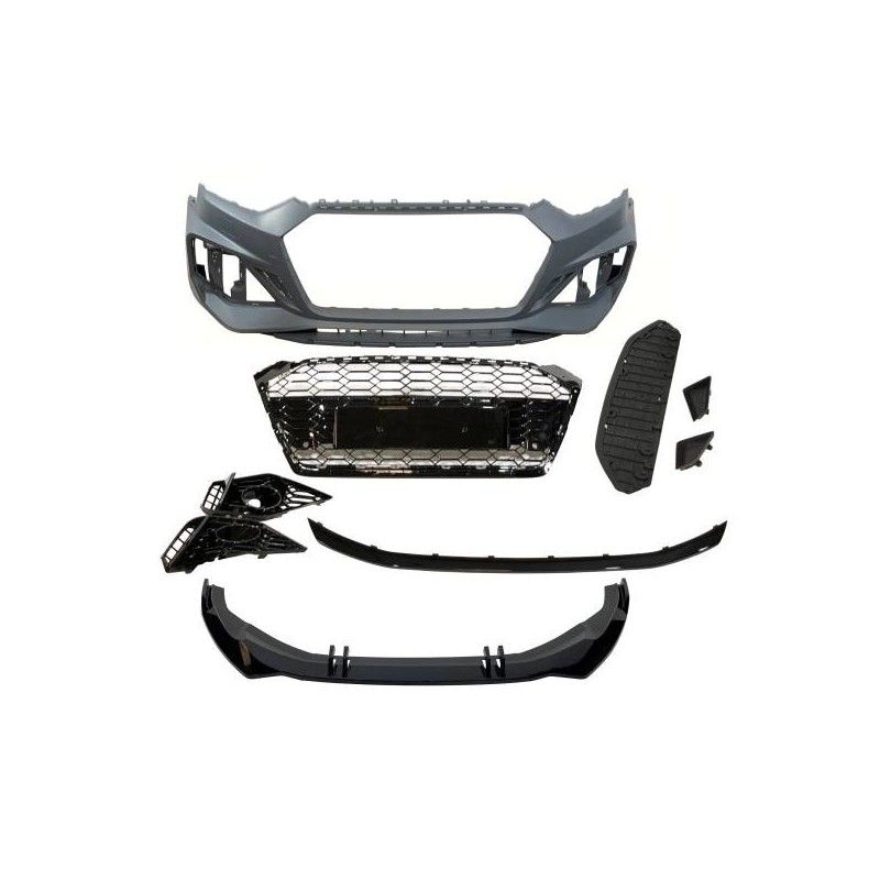 Pare-Choc Avant Audi A5 Sportback/ Coupe/ Cabriolet 2020+ Look RS5 Déflecteur Avant, Nouveaux produits eurolineas Pare-Choc Avant Audi A5 Sportback/ Coupe/ Cabriolet 2020+ Look RS5 Déflecteur Avant, Nouveaux produits eurolineas