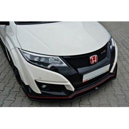 LAME AVANT MAXTON v.1 HONDA CIVIC IX TYPE R Noir Brillant