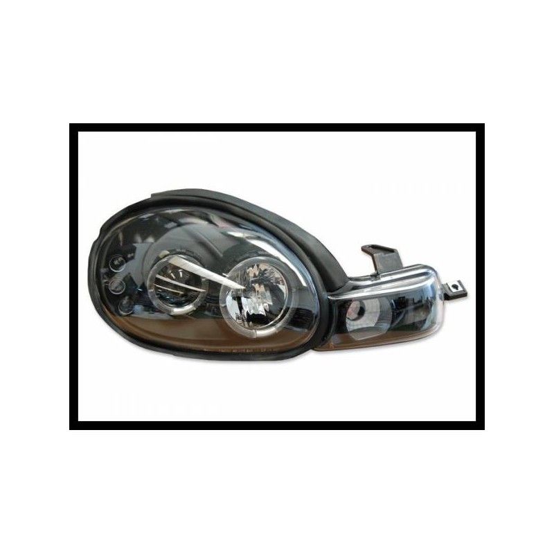 Phare Avant Yeux D'Ange Chrysler Neon '00 Noir, Chrysler Phare Avant Yeux D'Ange Chrysler Neon '00 Noir, Chrysler