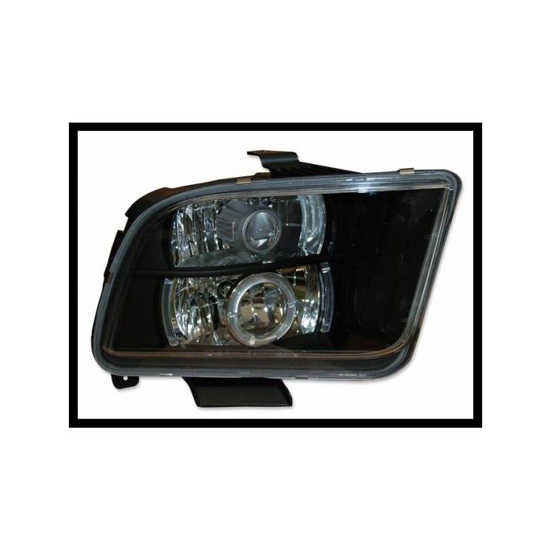 Phare Avant Yeux D'Ange Ford Mustang '05 Noir, Ford Phare Avant Yeux D'Ange Ford Mustang '05 Noir, Ford