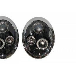 Phare Avant Yeux D'Ange Mini R50 / R52 / R53 '01/'05 Noir, Mini