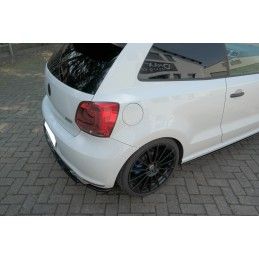 LAME ARRIERE MAXTON VOLKSWAGEN POLO MK5 R WRC Noir Brillant