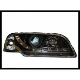 Phare Avant Avec Lumière De Jour Volvo S-40 95-98 Noir, Volvo