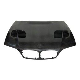 Capot Carbone BMW E46 '02-06 2P. Look M3 GTR C/T, Serie 3 E46/ M3