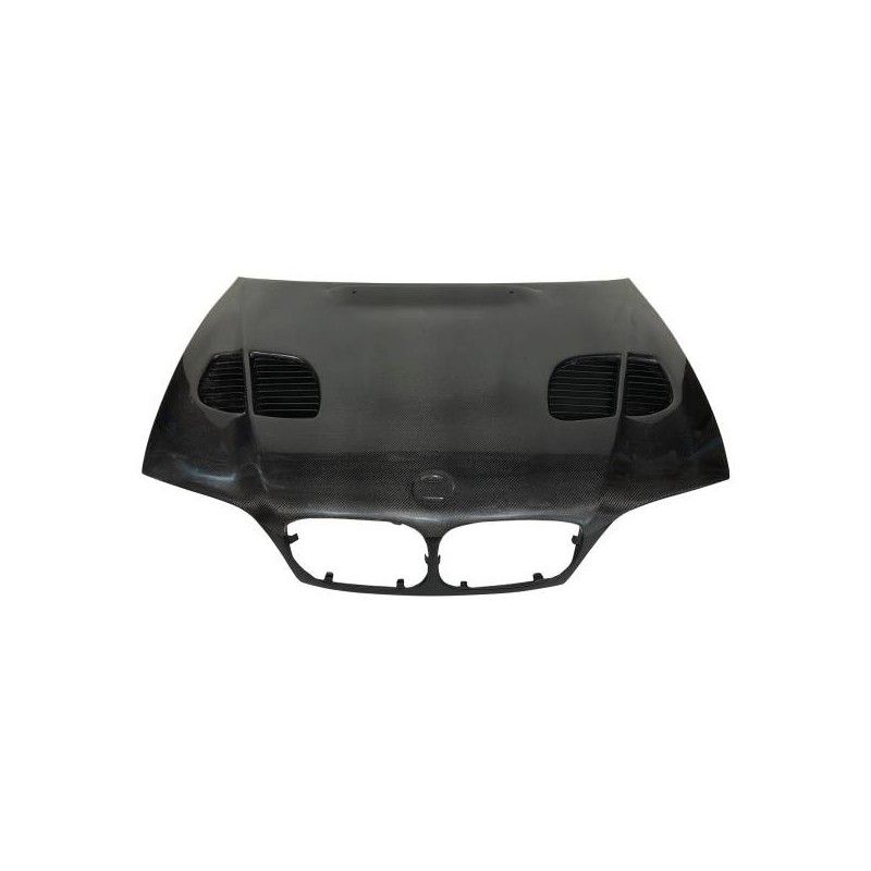 Capot Carbone BMW E46 '02-06 2P. Look M3 GTR C/T, Serie 3 E46/ M3 Capot Carbone BMW E46 '02-06 2P. Look M3 GTR C/T, Serie 3 E46/ M3