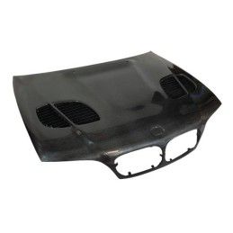 Capot Carbone BMW E46 '02-06 2P. Look M3 GTR C/T, Serie 3 E46/ M3