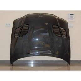 Capot Carbone BMW E46 '02-06 4P. Look M3 GTR C/T, Serie 3 E46/ M3