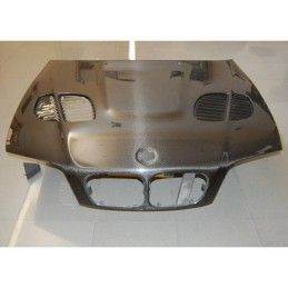 Capot Carbone BMW E46 '02-06 4P. Look M3 GTR C/T, Serie 3 E46/ M3