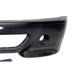 Pare-Choc Avant BMW E46 Look M3 ABS Avec Pointe Carbone Look CSL, Serie 3 E46/ M3