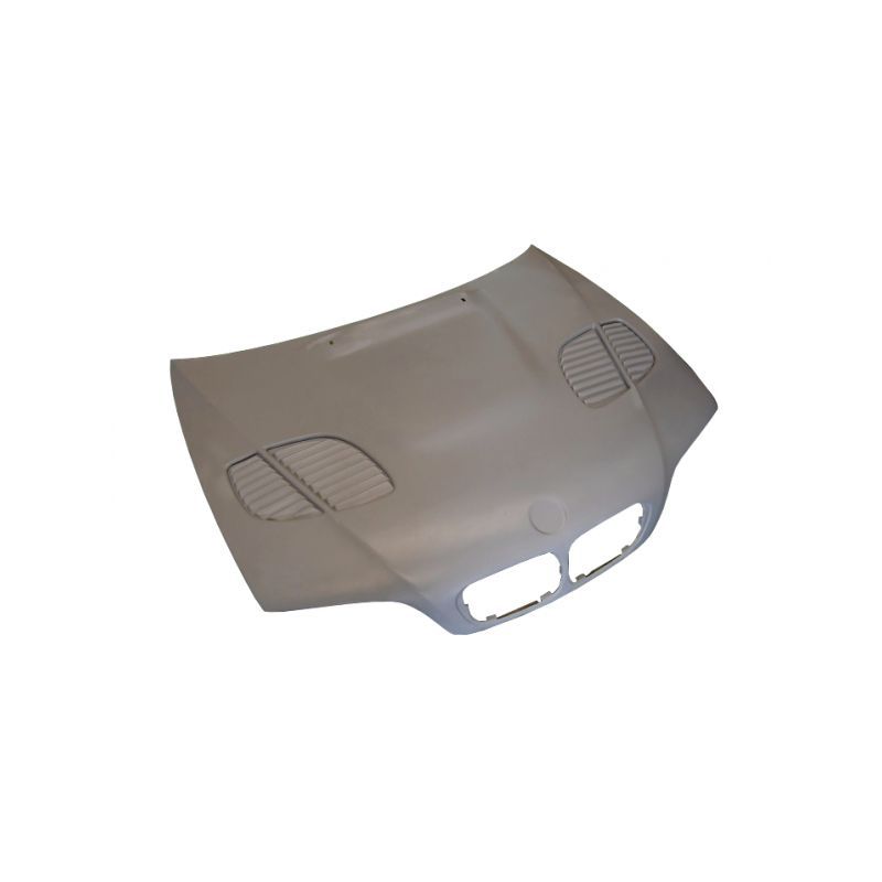 Capot En Fibre BMW E46 Look M3 '98 GTR, Serie 3 E46/ M3 Capot En Fibre BMW E46 Look M3 '98 GTR, Serie 3 E46/ M3
